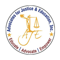Advocates for Justice & Education Logo